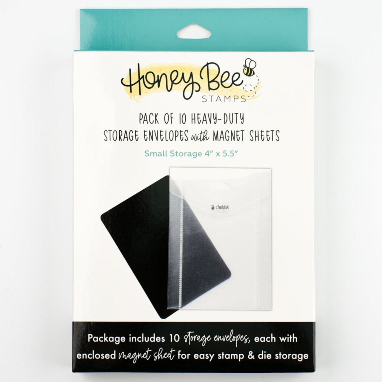 Bee Creative - Small Storage Pockets with Magnets 3 1/4" x 4 3/4"